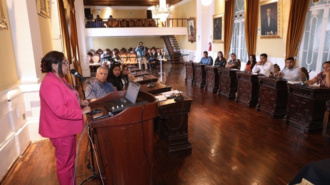 Procuradora informa al Concejo municipal estado situacional. 