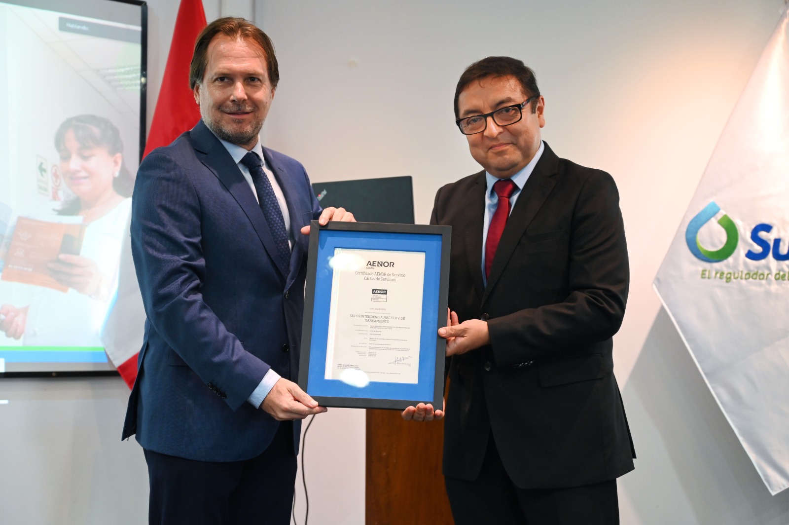 Sunass fue certificada