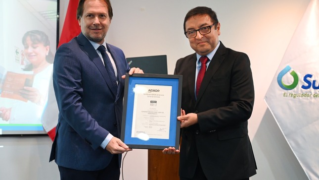 Sunass fue certificada