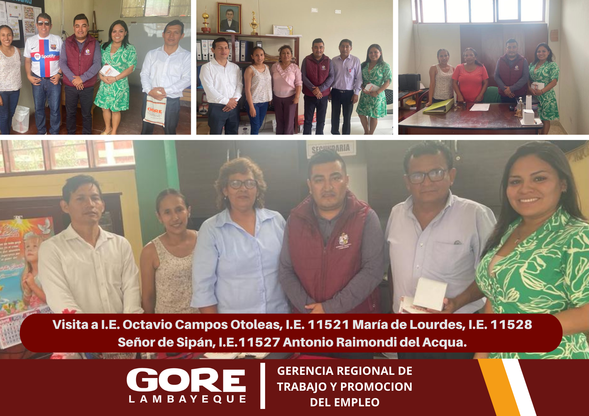 Fotos de la visita.