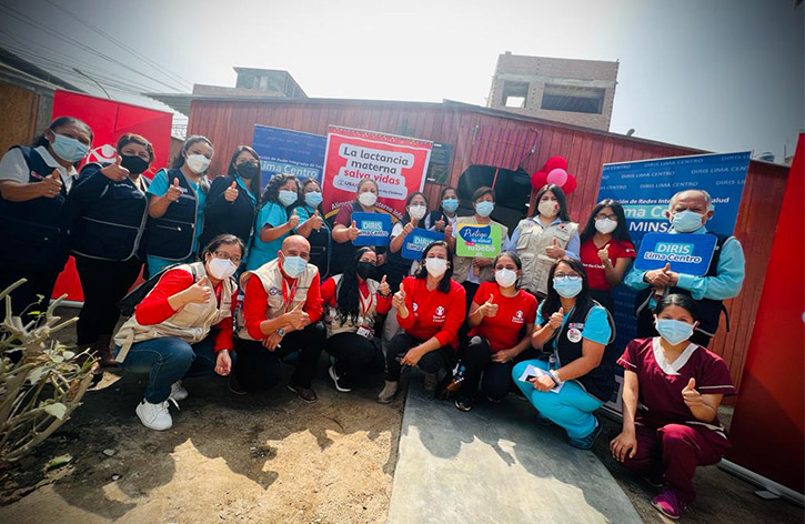 1 de Diris Lima Centro y Save The Children Perú presentan “Lactawawitas” en Centros de Salud de San Juan de Lurigancho