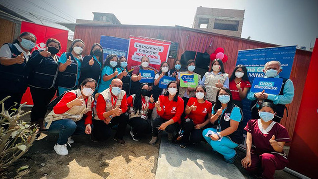 1 de Diris Lima Centro y Save The Children Perú presentan “Lactawawitas” en Centros de Salud de San Juan de Lurigancho