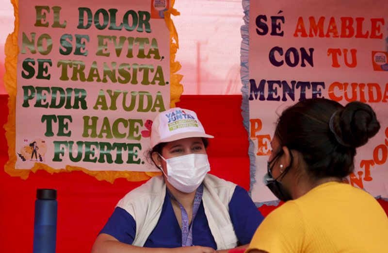 2 de SJL: Brigadas de salud sexual, reproductiva y mental de la DIRIS Lima Centro en conjunto con la UNFPA orientan a mujeres migrantes y refugiadas