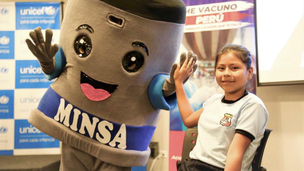 Unicef Perú tiene uno de los esquemas de vacunación más completos de Latinoamérica