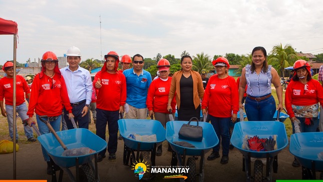 Municipalidad de Manantay inició trabajos del programa de empleo temporal “LURAWI PERÚ”.