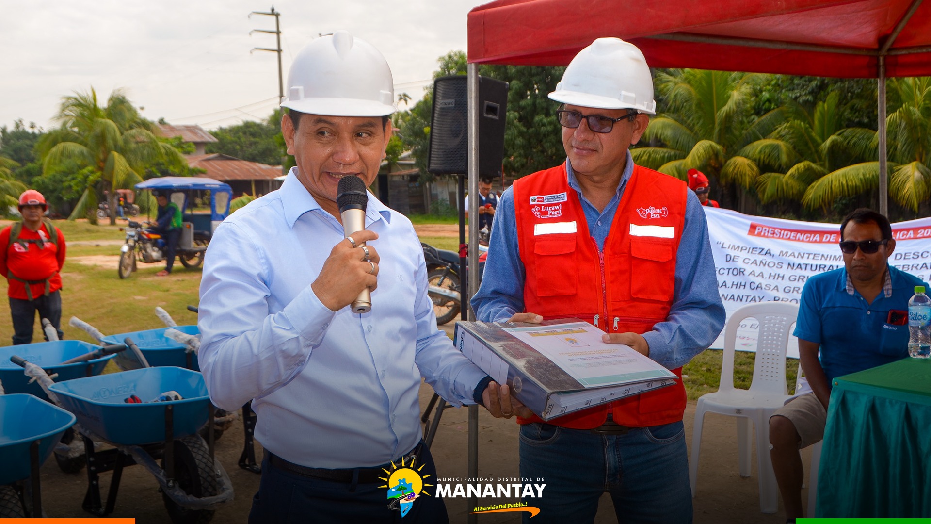 Municipalidad de Manantay inició trabajos del programa de empleo temporal “LURAWI PERÚ”.