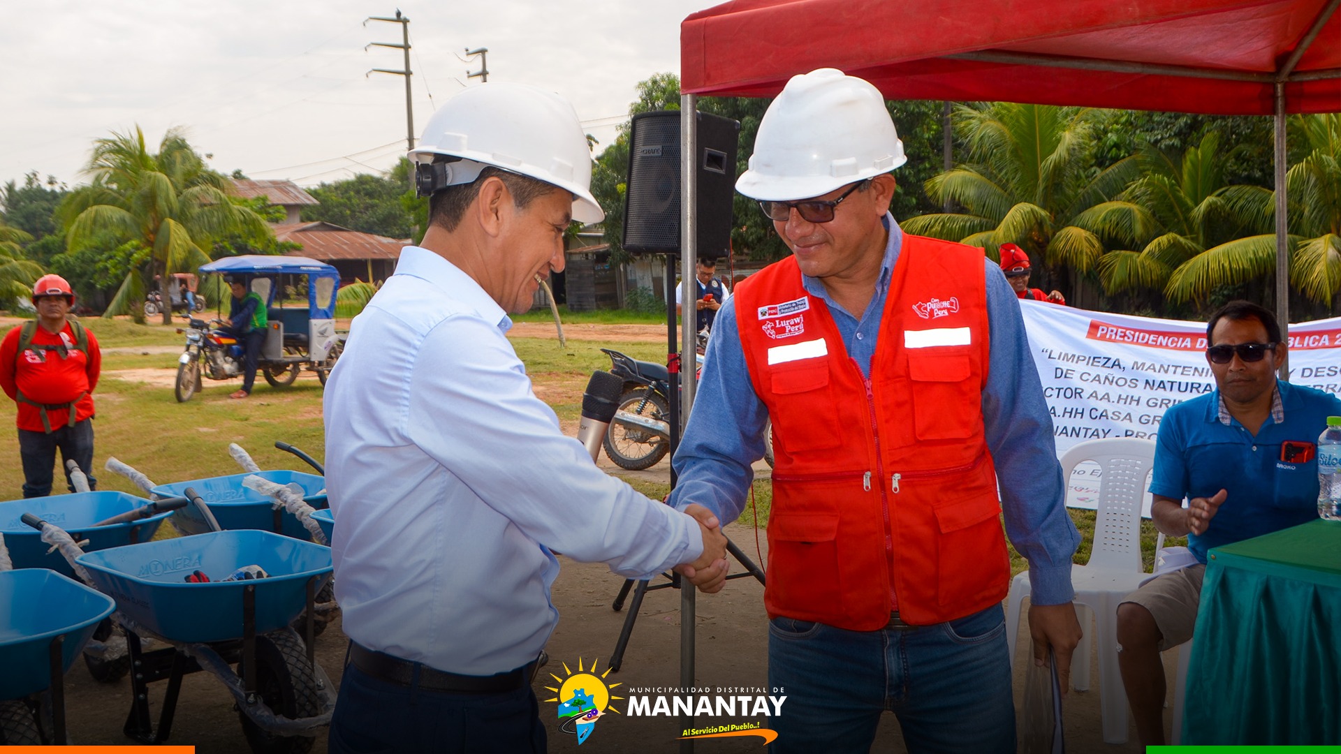 Municipalidad de Manantay inició trabajos del programa de empleo temporal “LURAWI PERÚ”.