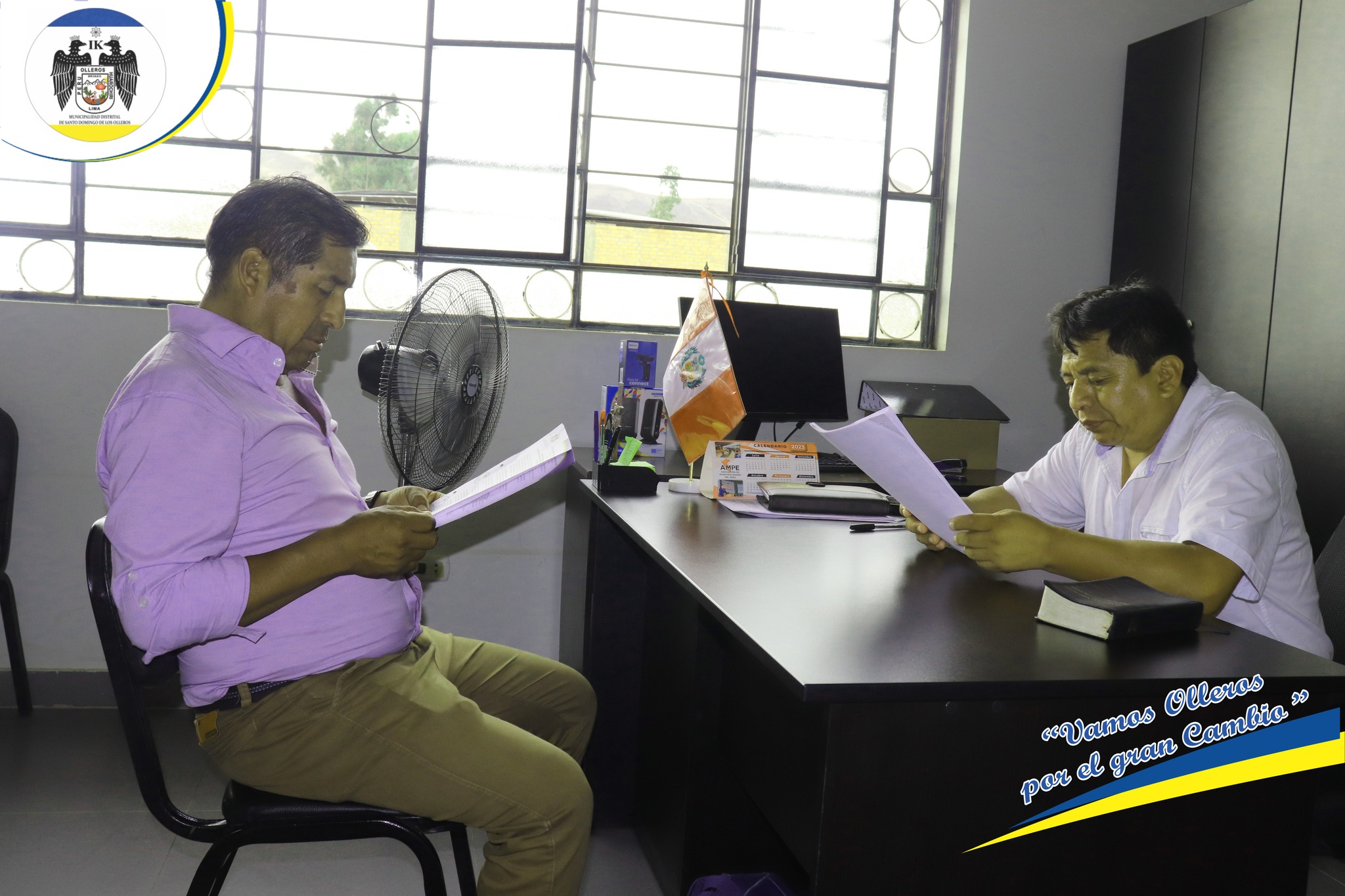 convenio con el presidente de la comunidad campesina de San Pedro de Matará