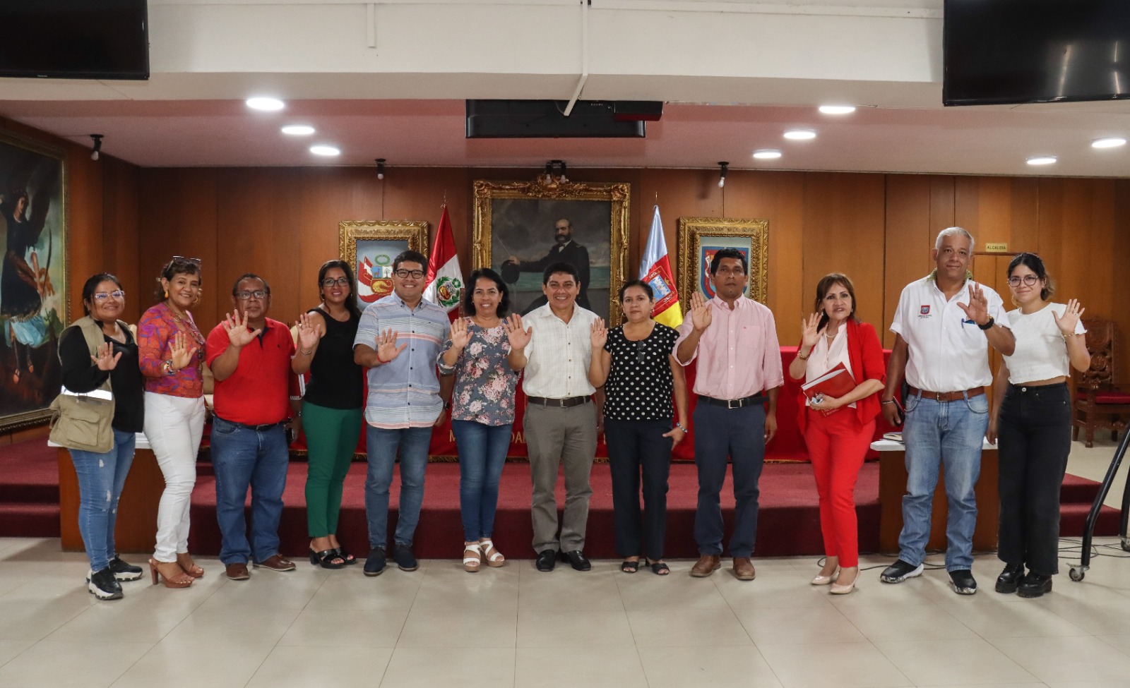 Los funcionarios municipales se comprometieron a promover la igualdad de género