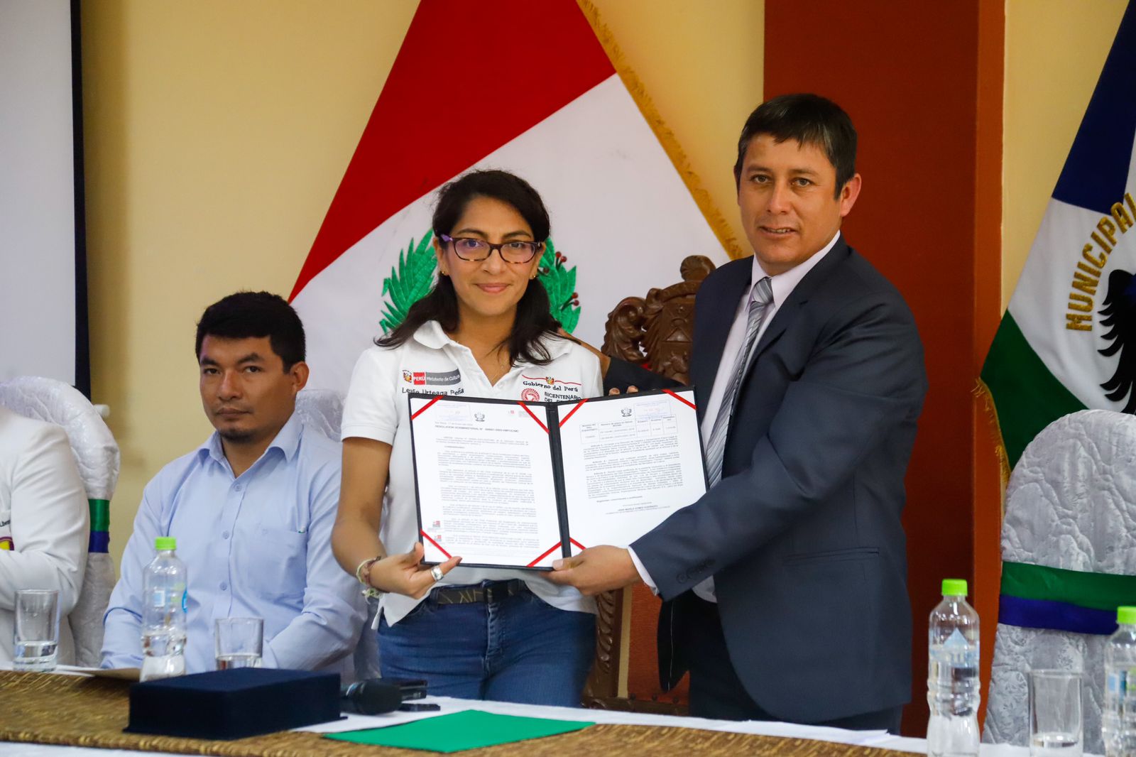 Chanchamayo: Ministra de Cultura entrega declaratoria de Patrimonio Cultural al Sitio Arqueológico de Tsimeri