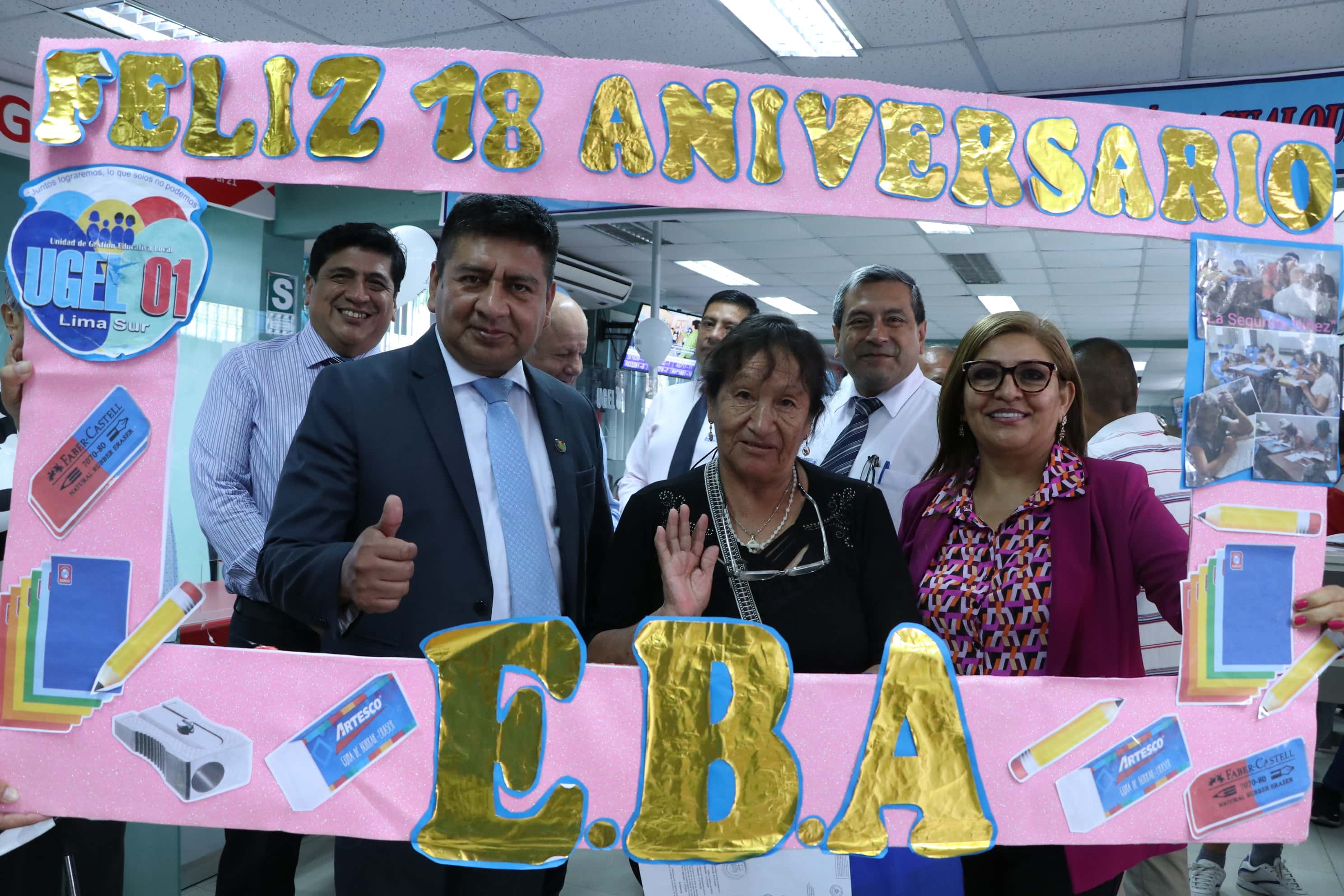 Con diversas actividades la UGEL 01 conmemora la creación de la modalidad de educación básica alternativa (EBA)