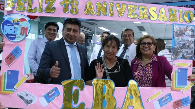 Con diversas actividades la UGEL 01 conmemora la creación de la modalidad de educación básica alternativa (EBA)