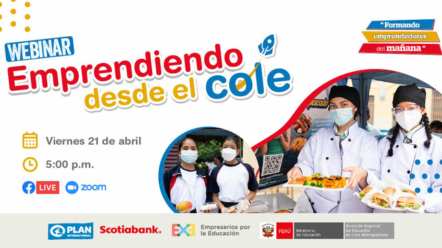 Webinar: Emprendiendo desde el Cole