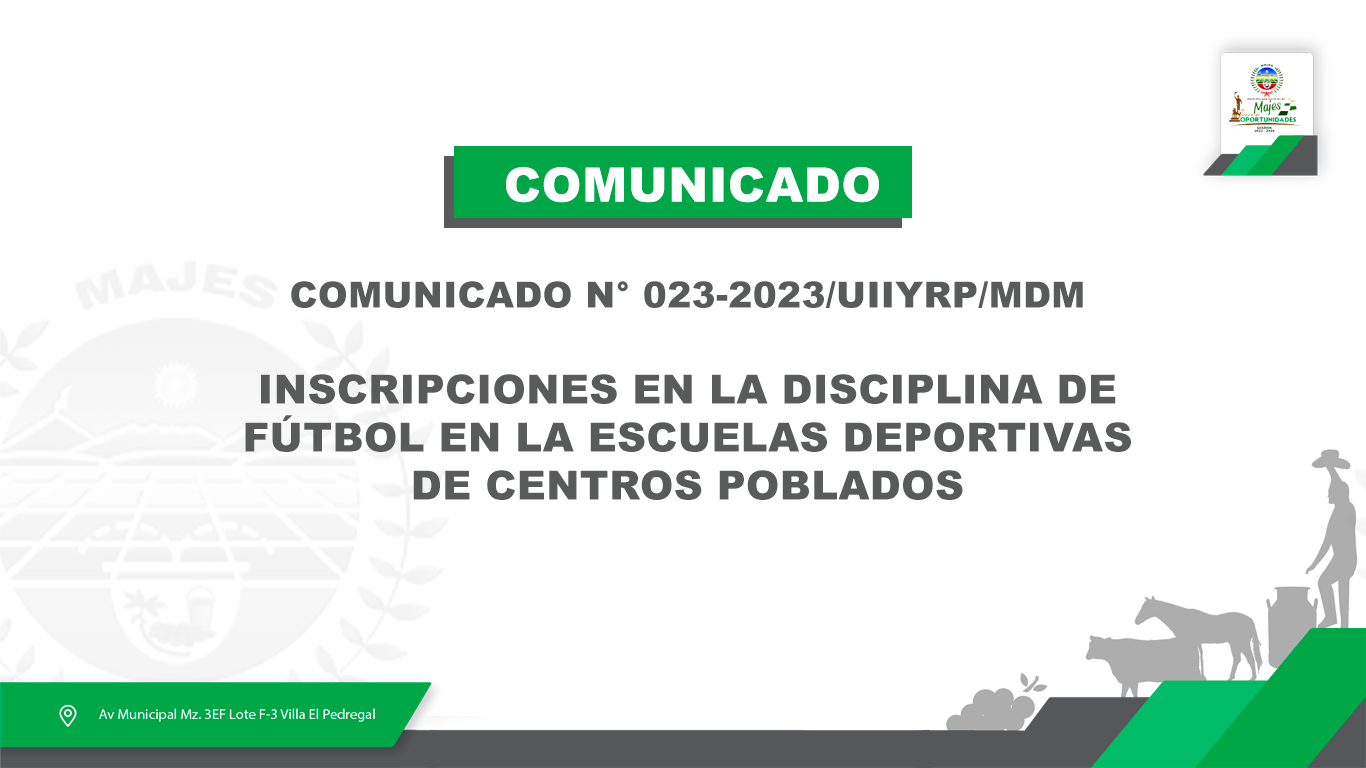 comunicado 23