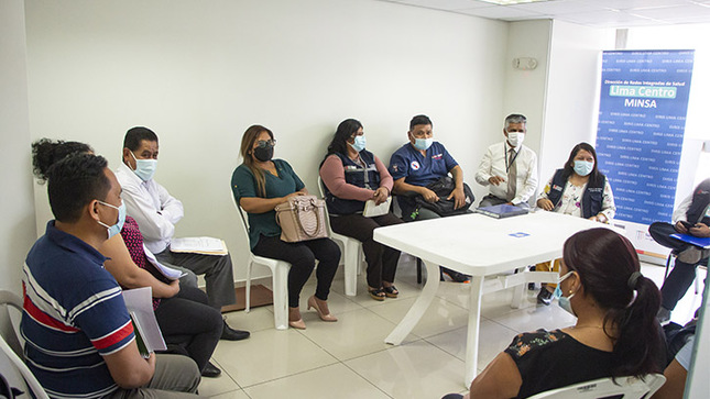 1 de Diris Lima Centro instala Comité de Seguridad y Salud de Trabajo