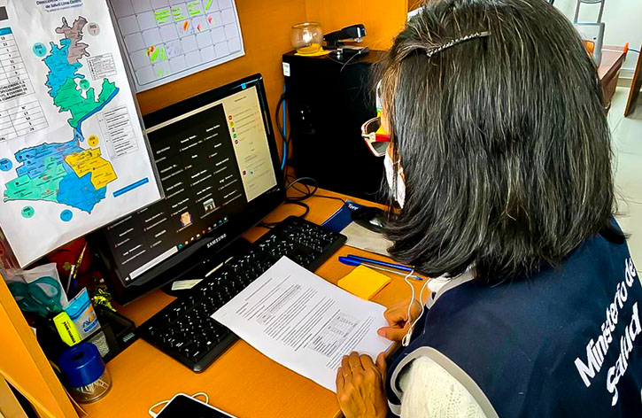 1 de Lima Centro encabeza atenciones de telesalud a nivel nacional
