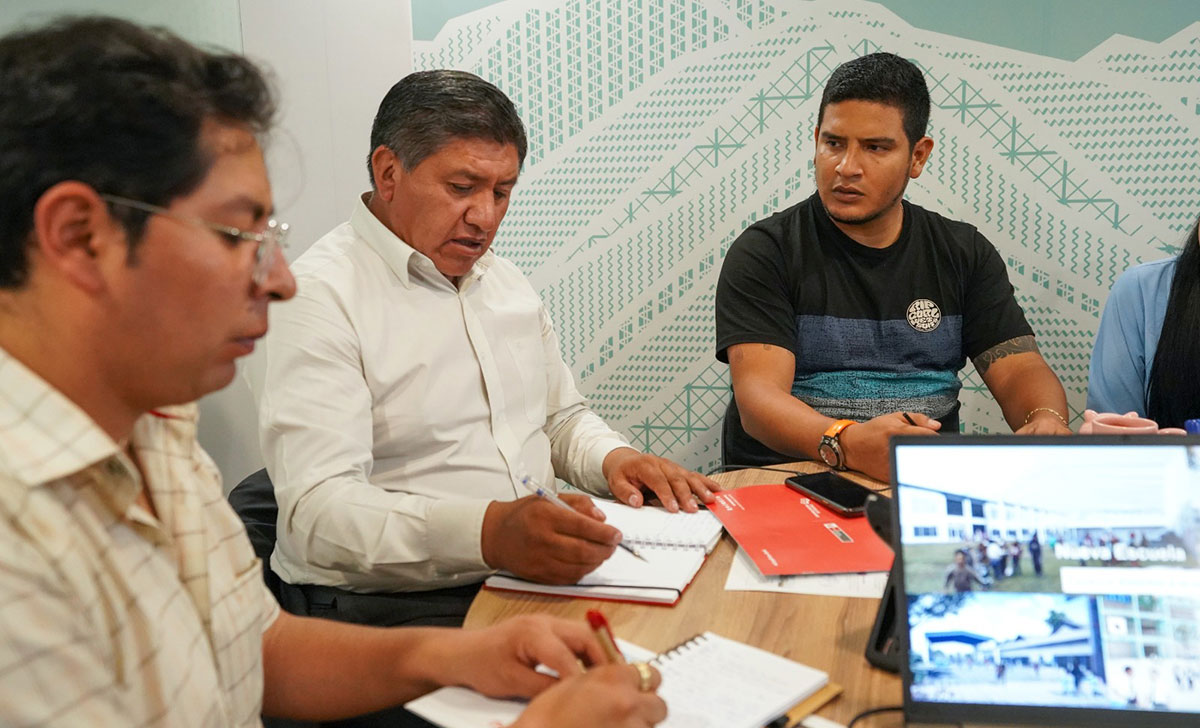 Sostuvimos reunión informativa con funcionarios de la provincia de Carabaya en Puno