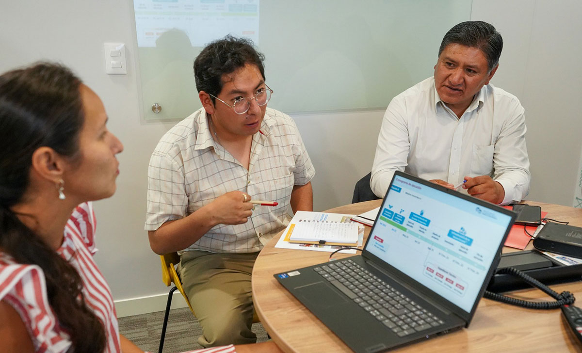 Sostuvimos reunión informativa con funcionarios de la provincia de Carabaya en Puno