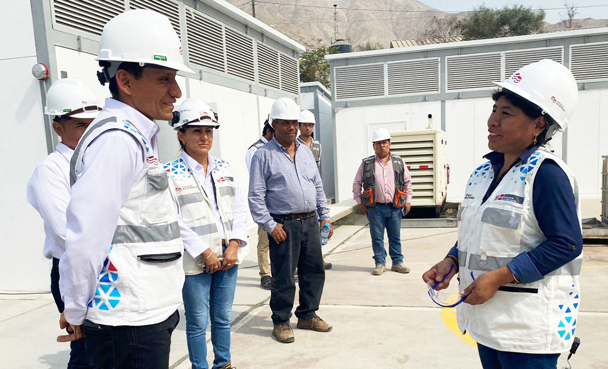 Realizamos visita técnica a la escuela temporal de la IE 1268 Gustavo Mohme Llona en Ate
