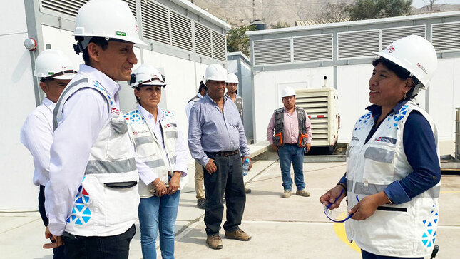 Realizamos visita técnica a la escuela temporal de la IE 1268 Gustavo Mohme Llona en Ate