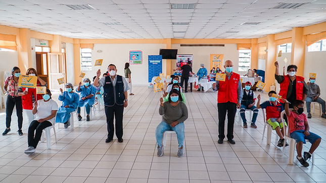 1 de Más de 300 personas de los albergues del INABIF han sido vacunadas contra la Covid-191