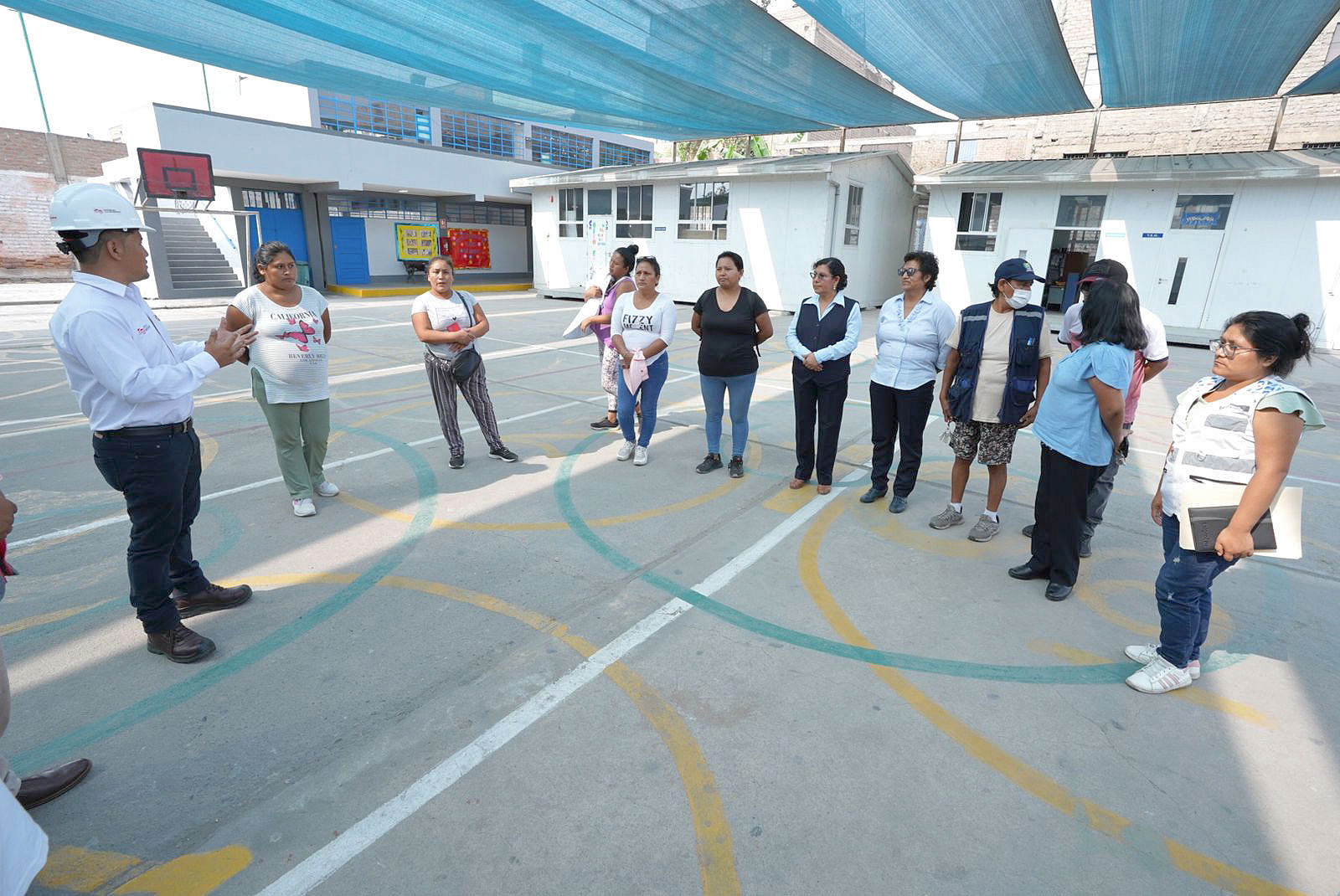 En Ate entregamos aulas rehabilitadas para estudiantes de la IE 1209 Mariscal Toribio de Luzuriaga