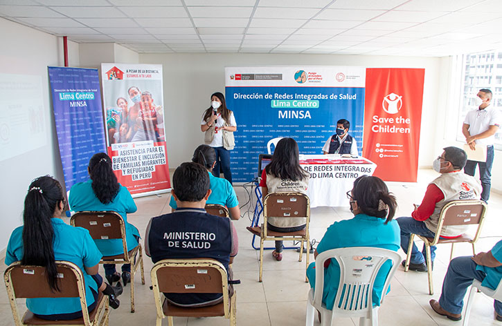 4 de Diris Lima Centro y Save the Children International firman convenio de cooperación interinstitucional