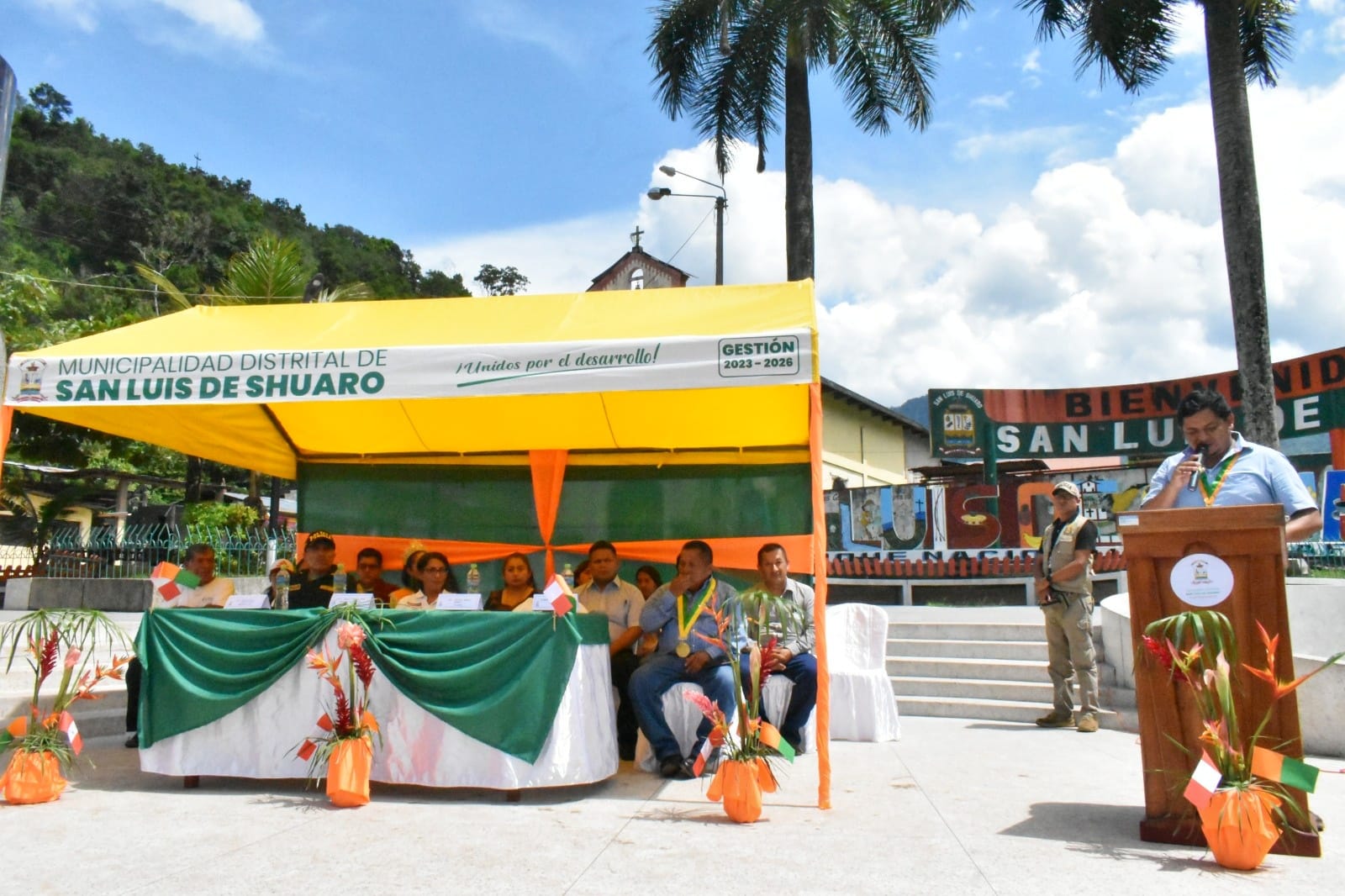 Fotos de la Resolución de Reconocimiento al Sitio Arqueológico “Tsimeri” en el Distrito de San Luis de Shuaro