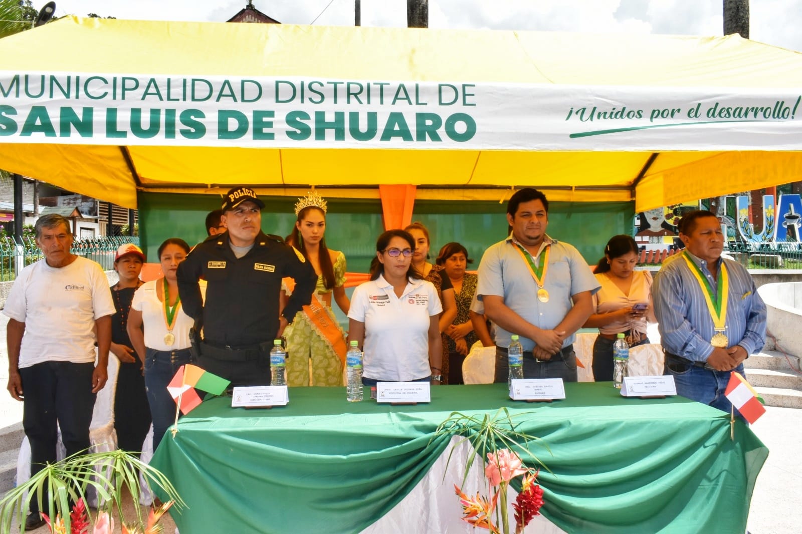 Fotos de la Resolución de Reconocimiento al Sitio Arqueológico “Tsimeri” en el Distrito de San Luis de Shuaro