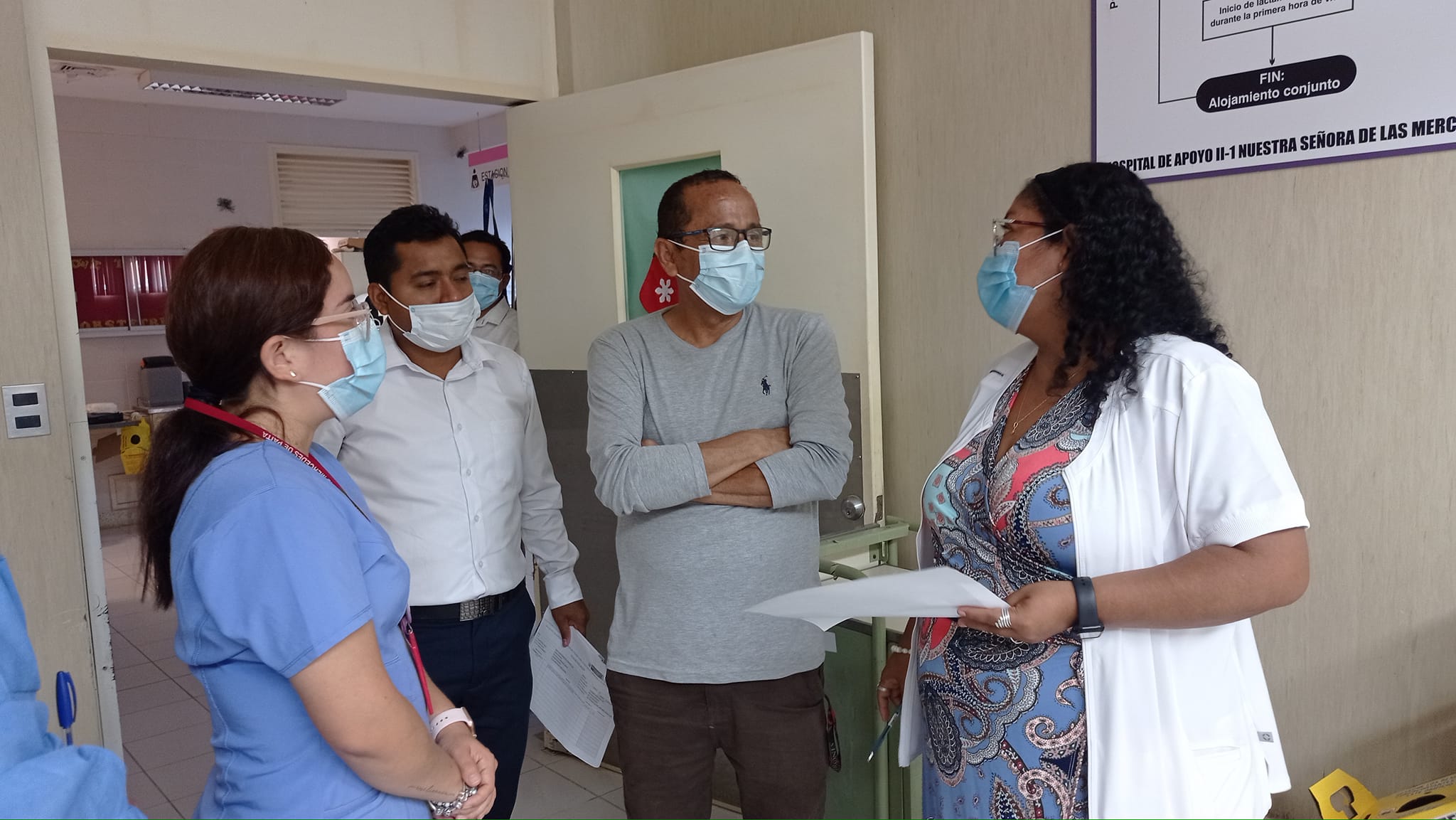 El servicio de Obstetricia del HNSLMP fue supervisado.