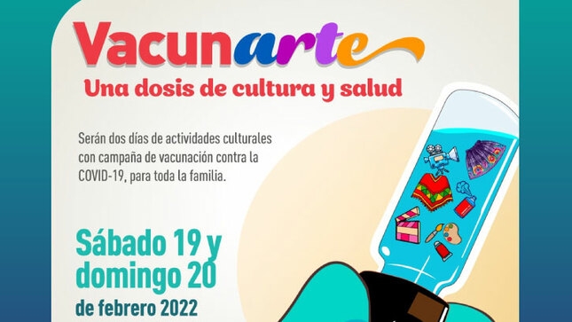 1 de Diris Lima Centro y Ministerio de Cultura lanzan festival “VacunArte” este sábado 19 y domingo 20 de febrero