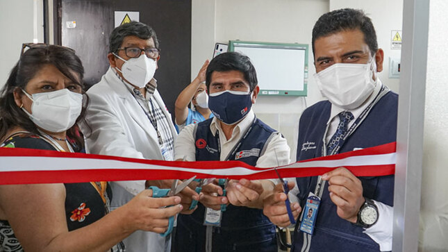 1 de  Diris Lima Centro: Se inaugura salas de aspirado gástrico y esputo inducido en Centro de Salud San Cosme y Hospital San Juan de Lurigancho