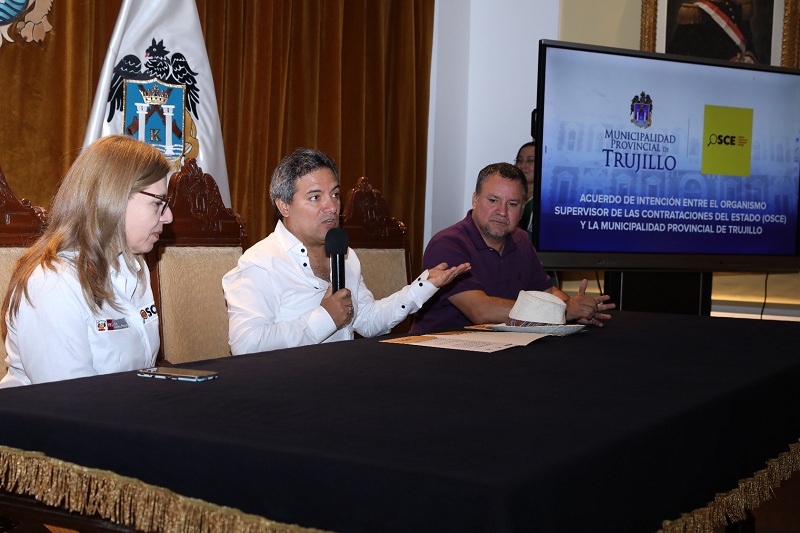 El acuerdo es para transparentar todas las compras en la MPT.