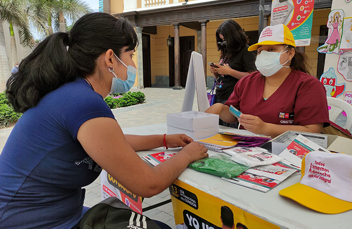 1 de Día del Amor y de la Amistad: Diris Lima Centro realiza descarte de VIH-Sífilis y entrega de preservativos gratuitos