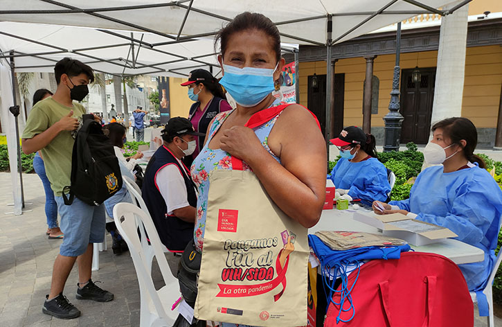 4 de Día del Amor y de la Amistad: Diris Lima Centro realiza descarte de VIH-Sífilis y entrega de preservativos gratuitos