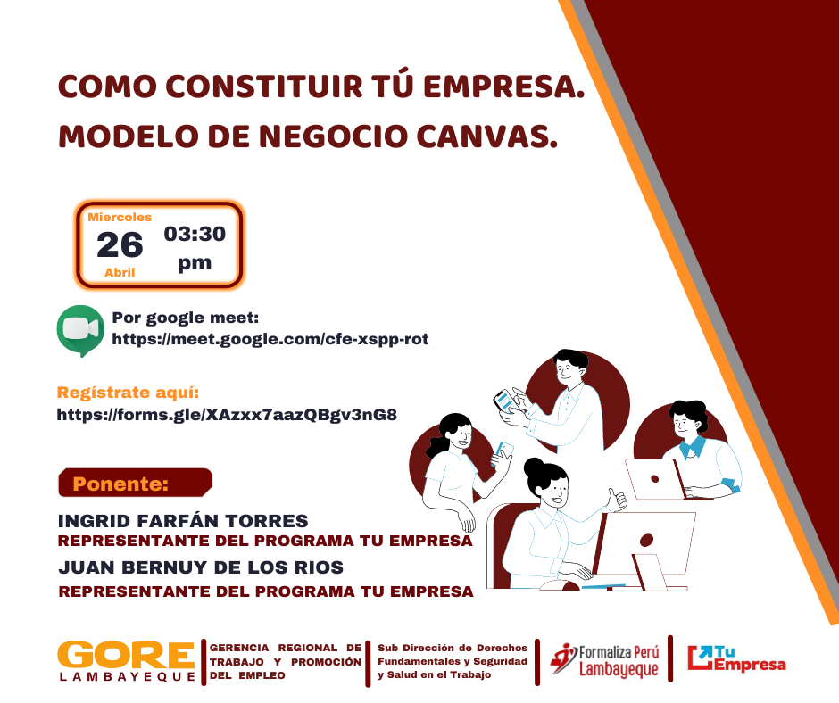 afiche publicidad del evento
