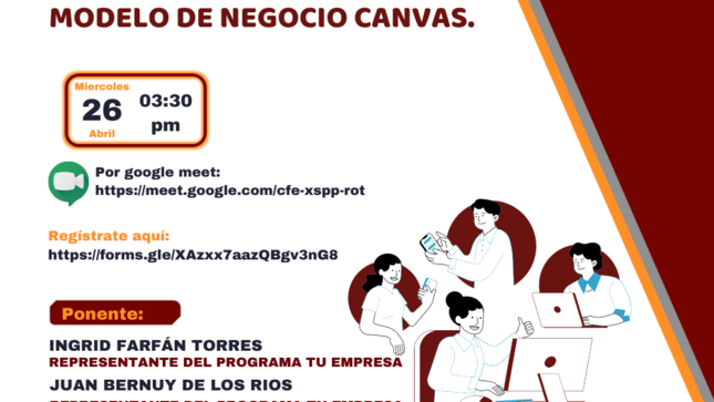 afiche publicidad del evento