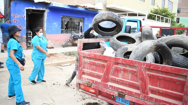 Geresa Lambayeque eliminó cerca de 7 toneladas de criaderos del zancudo transmisor del dengue