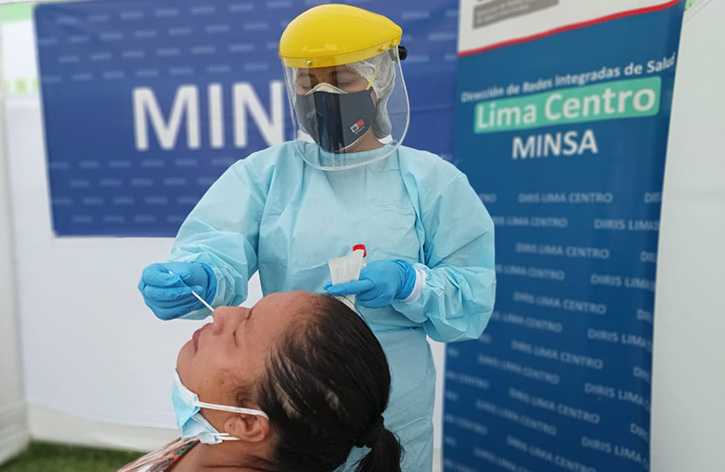 1 de Lima Centro: Punto de Diagnóstico Rápido contra la Covid-19 ofrecerá pruebas de descarte en Surquillo