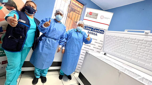 1 de  Diris Lima Centro entrega equipos para fortalecer cadena de frío en establecimientos de salud y hospitales de la jurisdicción