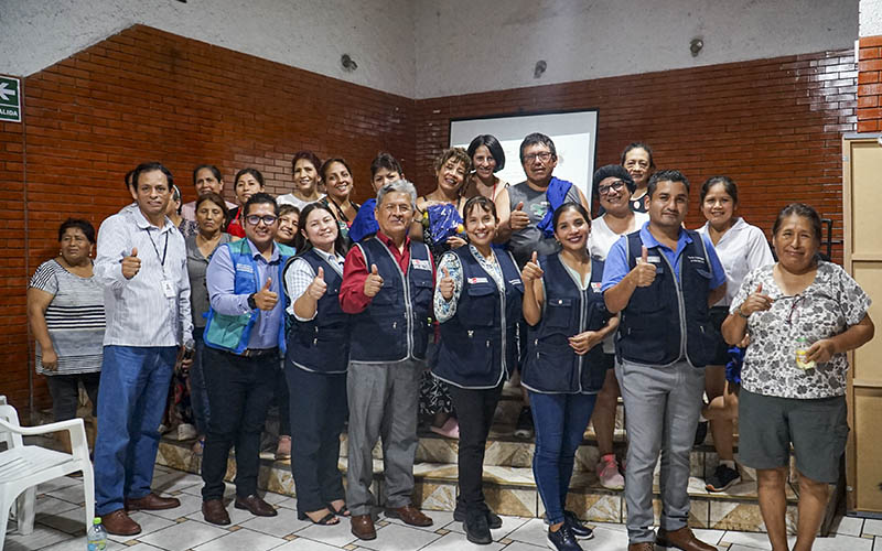 Foto 1 de Comerciantes del Mercado 28 de Julio reciben capacitación en inocuidad alimentaria