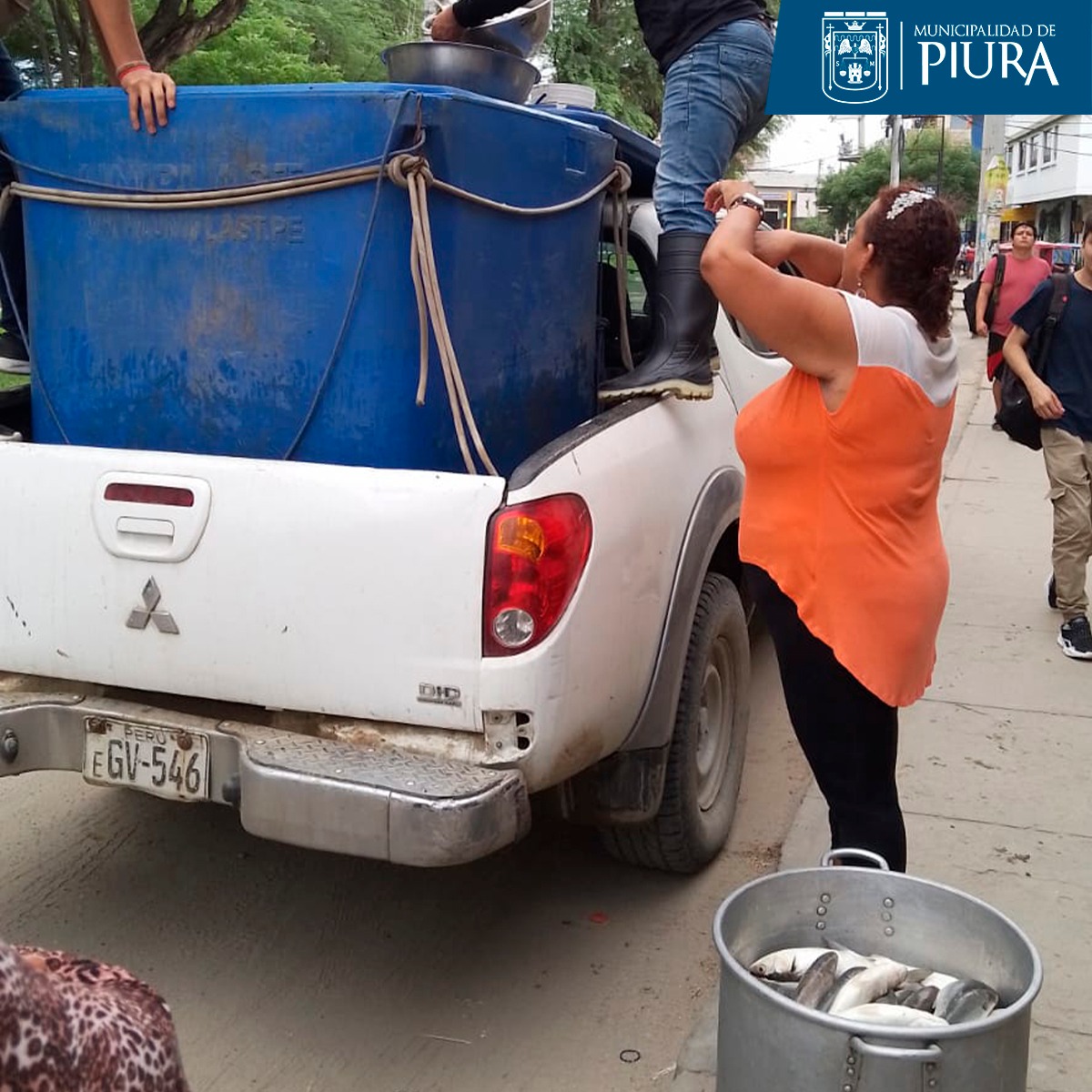 Las beneficiarias se mostraron agradecidas por el apoyo de la Municipalidad