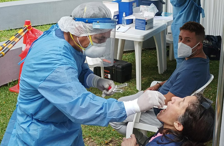 1 de San Isidro: Más de 300 personas atendidas durante primera actividad del año de “Vamos a tu encuentro”