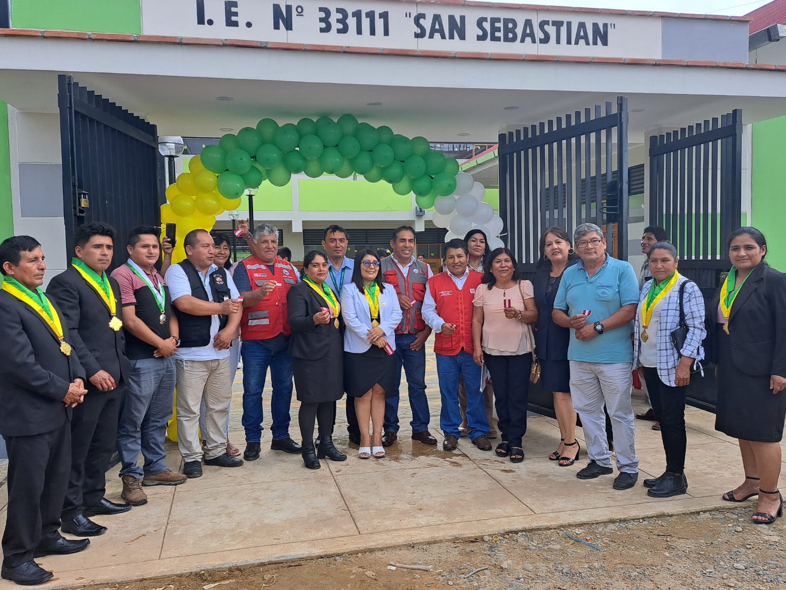 Inauguramos nuevas instalaciones de IE N.° 33111 San Sebastián en Huánuco