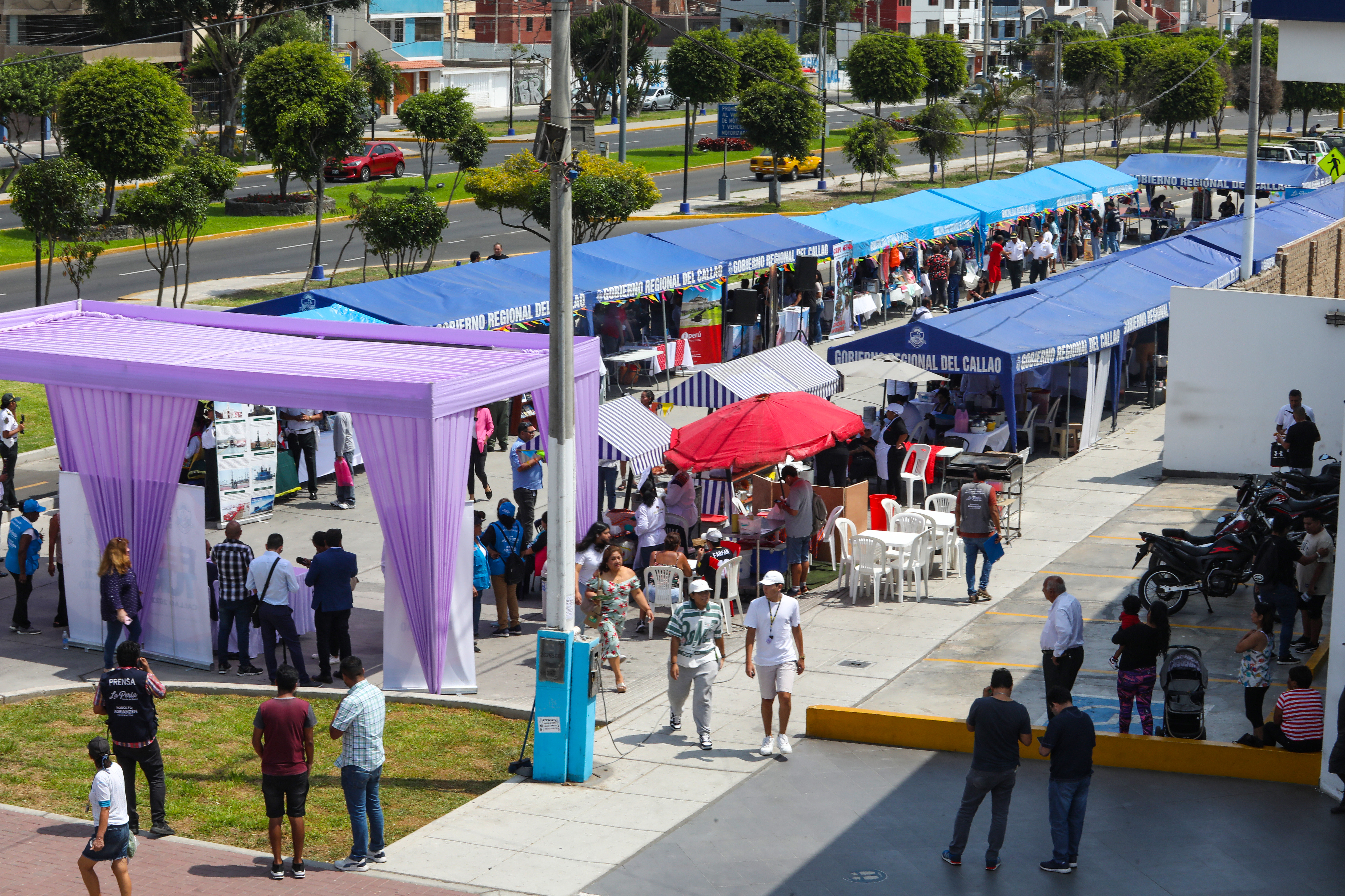 Gore Callao inaugura Feria de Turismo con bailetón de salsa y gastronomía