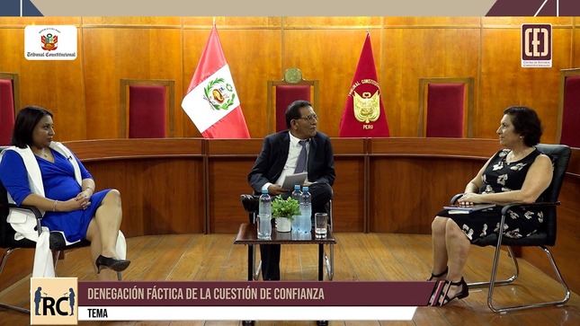 Réplica Constitucional, denegación fáctica de la cuestión de confianza