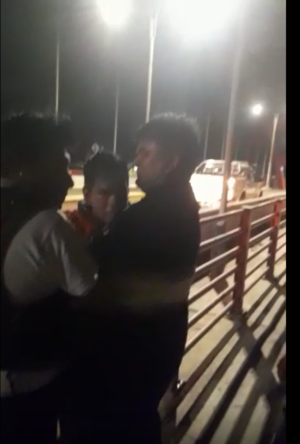 Los serenos tuvieron una gran reacción y lograron salvar al hombre