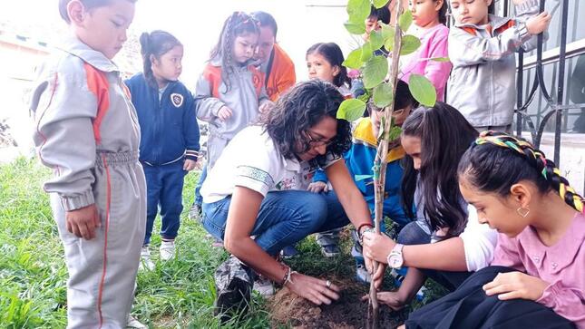 Huánuco: Ministra de Cultura se unió a la Gran Cruzada Verde por el Día de la Tierra