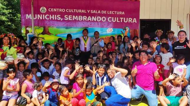 Loreto: Ministerio de Cultura inauguró Espacio Cultural en el Centro Poblado Villa Munichis en Yurimaguas