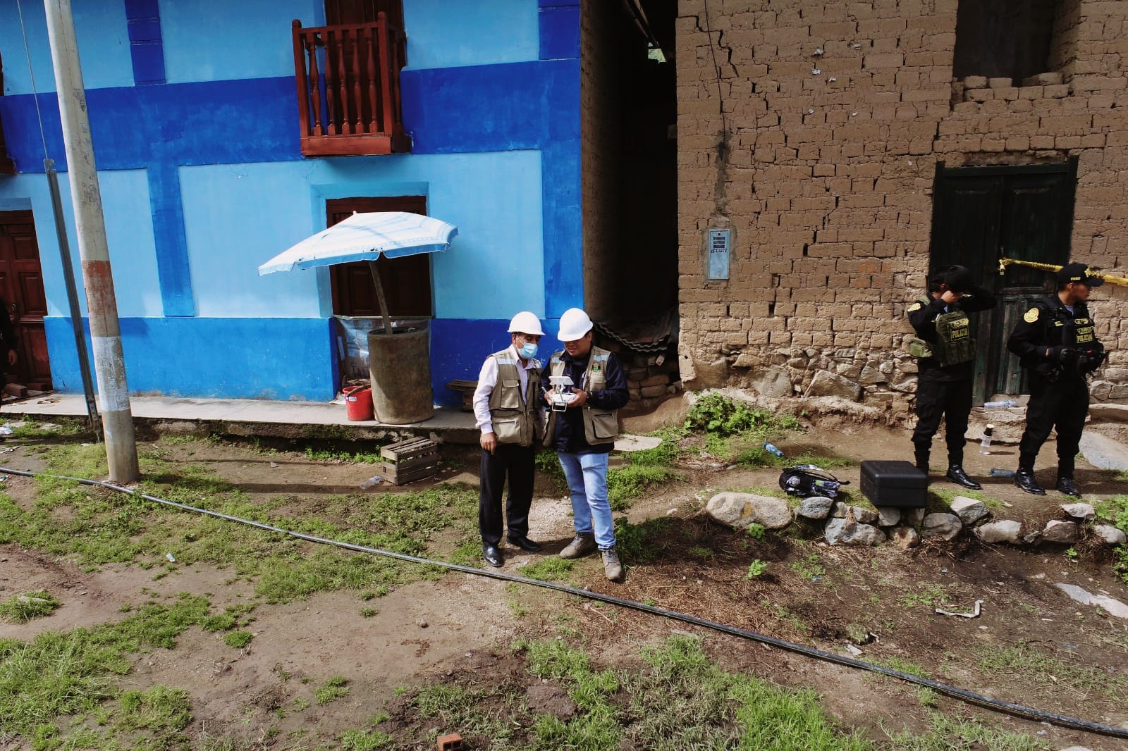 Drones de la municipalidad vienen contribuyendo en el plan de búsqueda de brigadistas en la perla diariamente